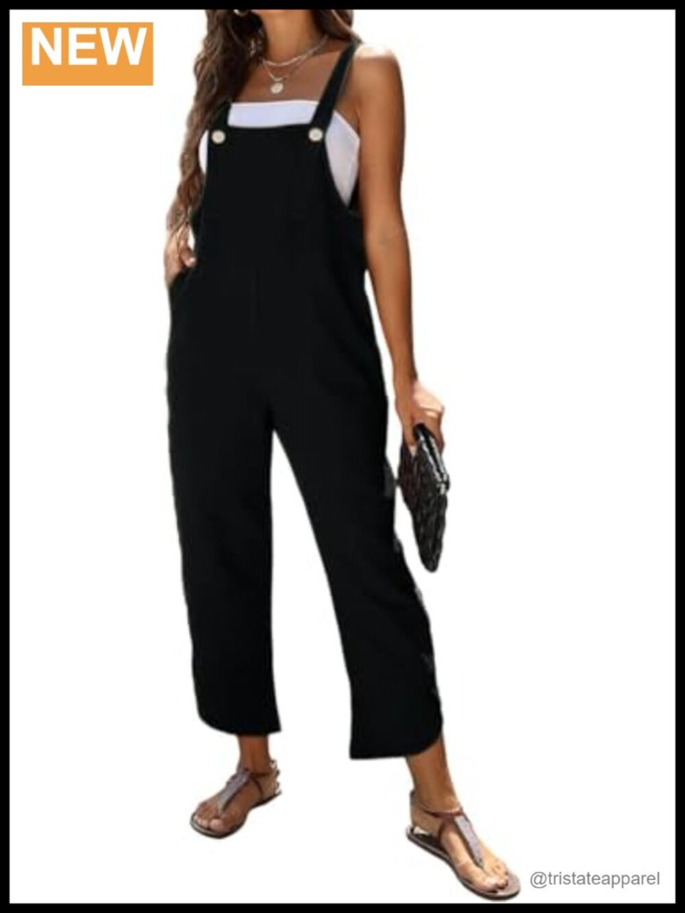 Sleeveless Cotton Linen Overalls Wide Leg Jumpsuit Romper